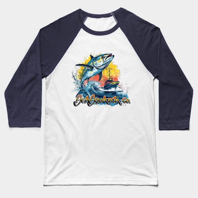 SeaSquatch 21 Baseball T-Shirt by SeaSquatch Co.